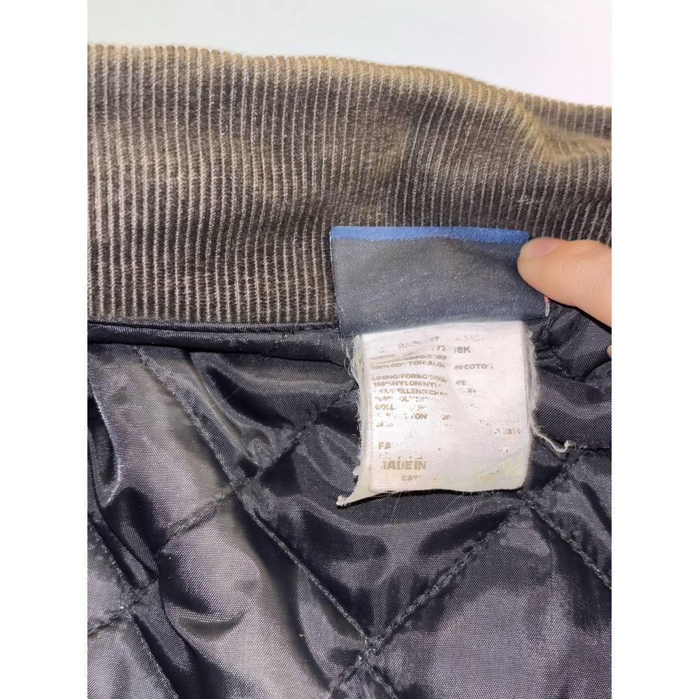 Dickies Jacket Mens 3XL Black Heavyweight Quilt Lined Field Vintage Big & Tall - Picture 6 of 16